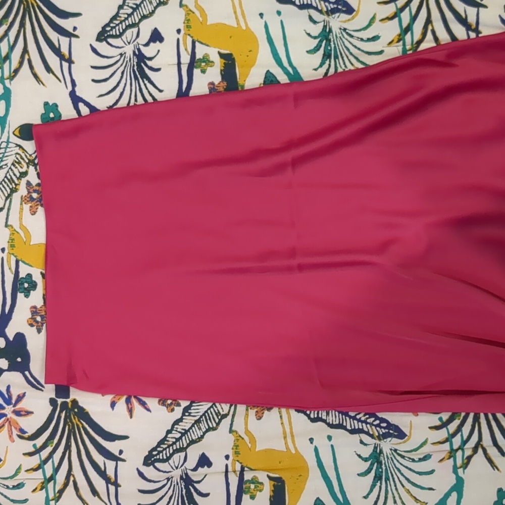 Pink Rachel Zoe satin slip skirt Size 6